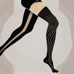 A pair of venoflex class 1 compression stockings