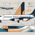 An airplane with various sections highlighted to represent different classes