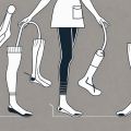 Compression stockings typically used by nurses